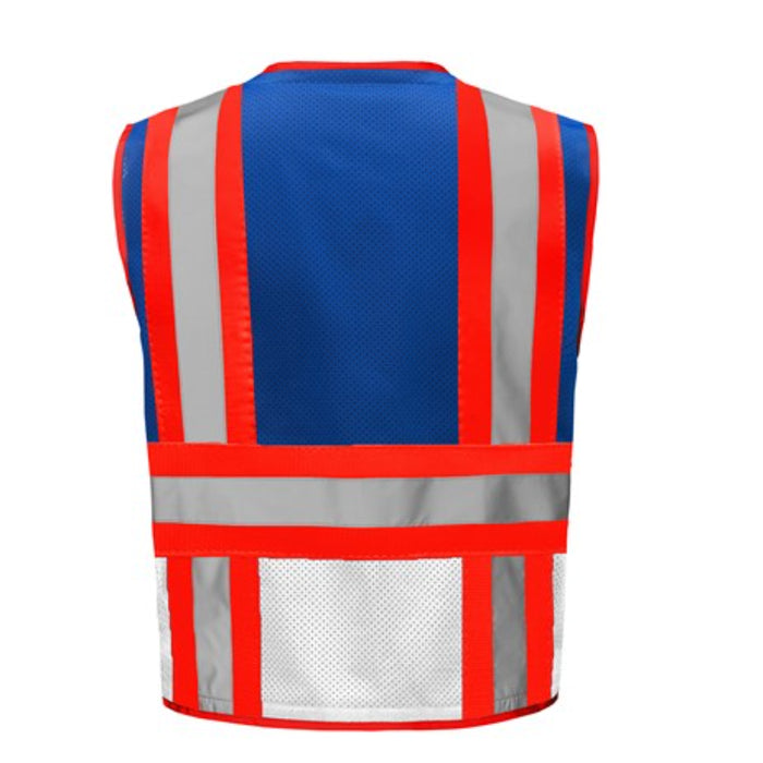 GSS Safety Patriot Hype-Lite Heavy Duty Vest ANSI Class 2 Type R - 1731/1733