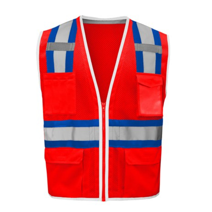 GSS Safety Patriot Hype-Lite Heavy Duty Vest ANSI Class 2 Type R - 1731/1733