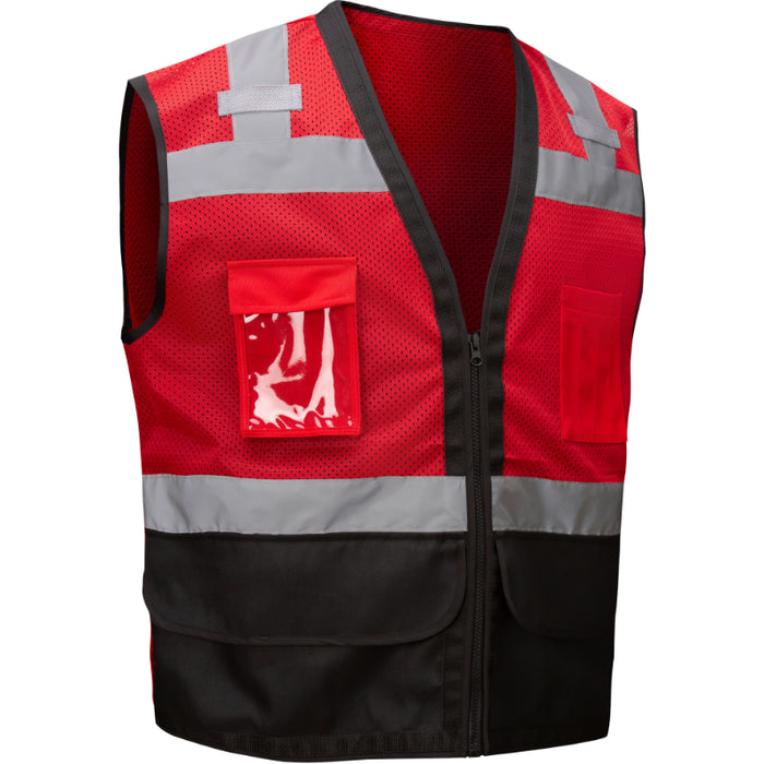 GSS Safety Premium Heavy Duty Vest with Multi Pockets - 1201/1212