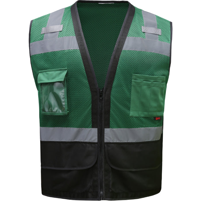GSS Safety Premium Heavy Duty Vest with Multi Pockets - 1201/1212
