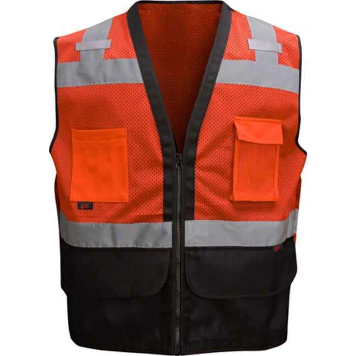 GSS Safety Premium Heavy Duty Vest with Multi Pockets - 1201/1212