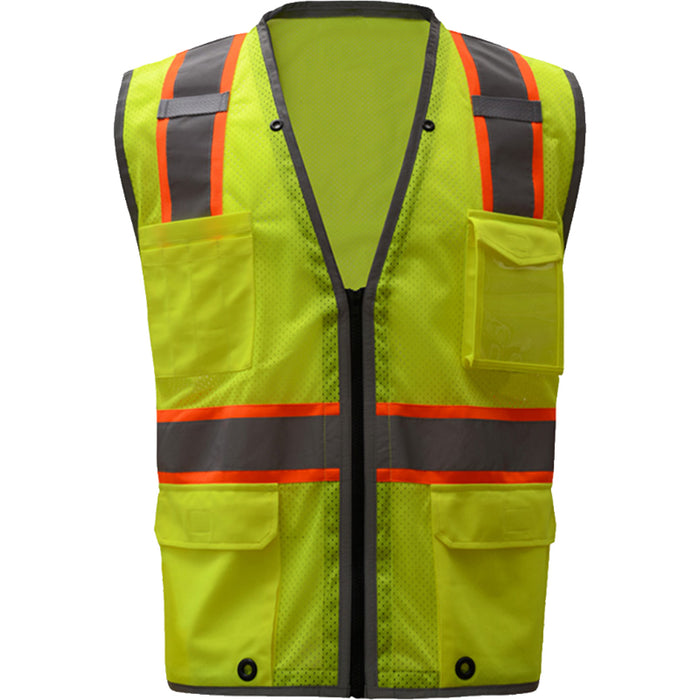 GSS Safety Premium Hyper Lite ANSI Class 2 Type R Vest - 1701/1702