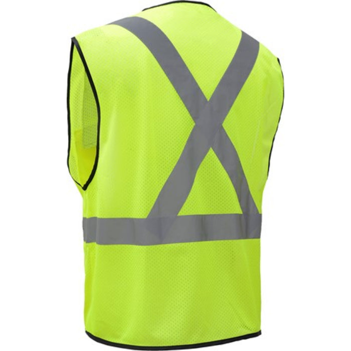 GSS Safety Premium Utility Safety Vest with X-Back ANSI Class 2 Type R - 1605