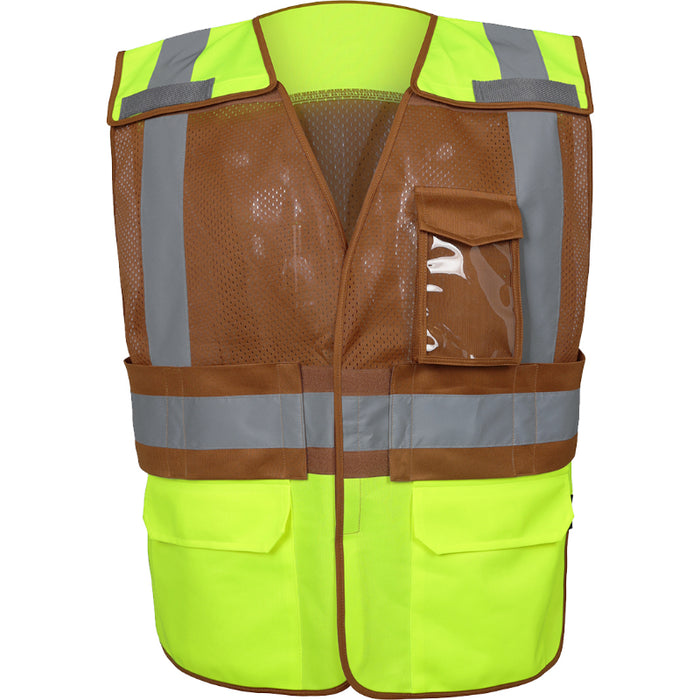 GSS Safety Public Safety ANSI Class 2 Type P Vest with Adjustable Vest - 1813/1816