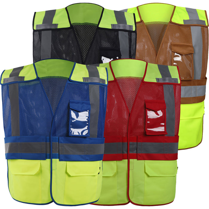 GSS Safety Public Safety ANSI Class 2 Type P Vest with Adjustable Vest - 1813/1816