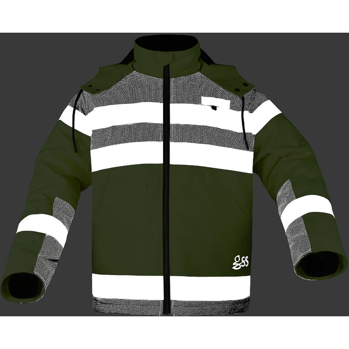 GSS Safety Quartz High Visibility Sherpa Lined ANSI Class 3 Type R - 8515