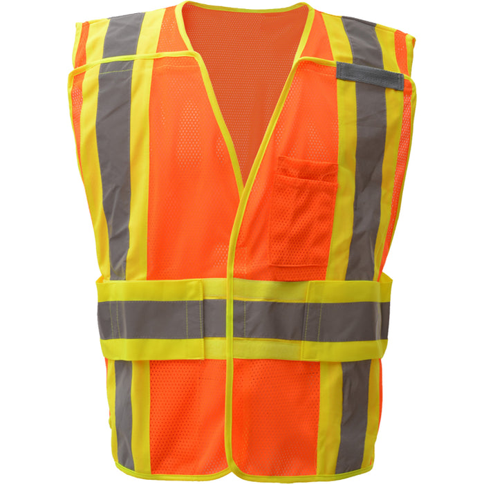 GSS Safety Standard ANSI Class 2 Type R Expandable Breakaway Vest - 1803/1804