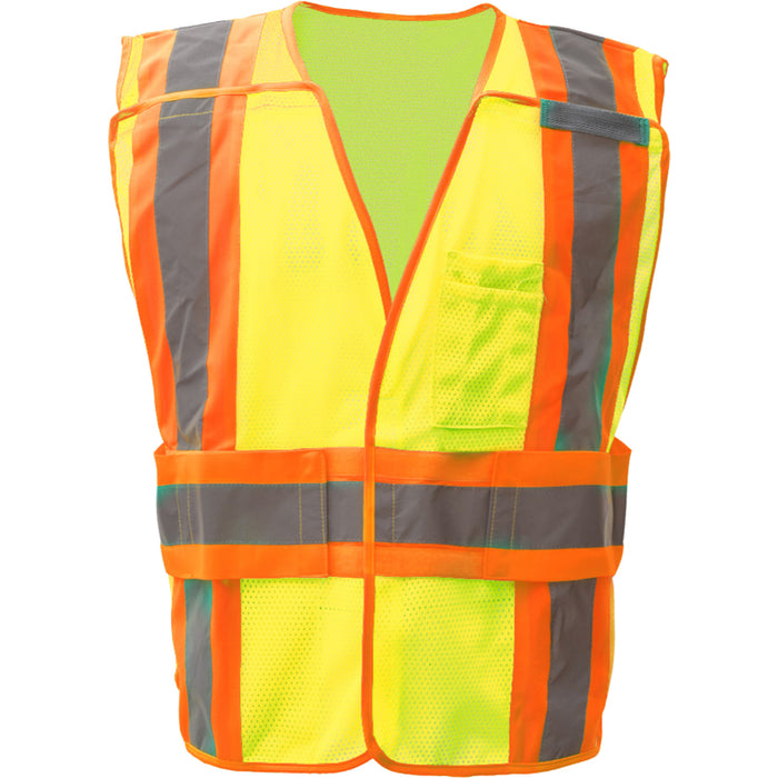 GSS Safety Standard ANSI Class 2 Type R Expandable Breakaway Vest - 1803/1804