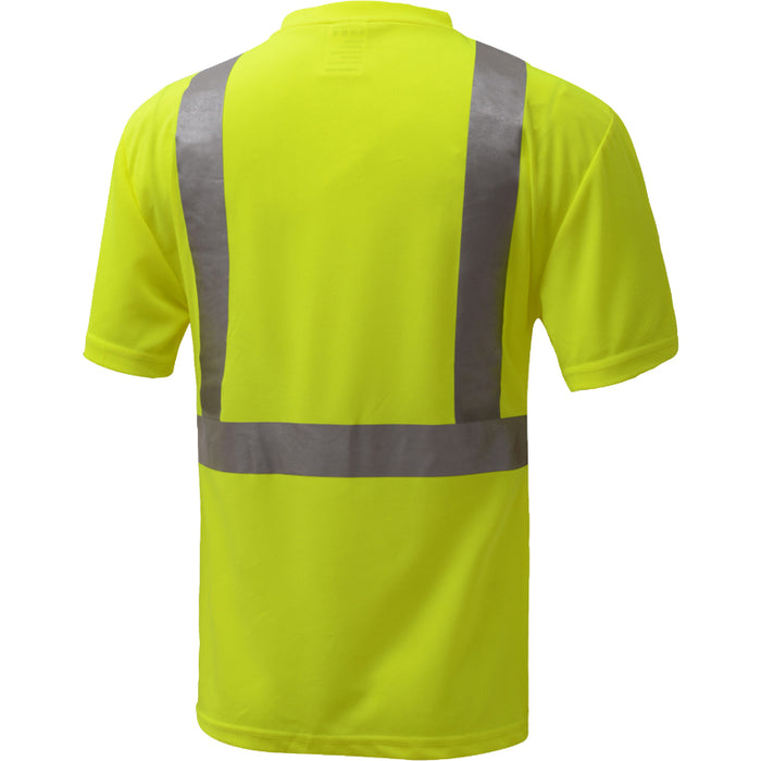 GSS Safety Standard High Visibility Moisture Wicking ANSI Class 2 T-Shirt - 5001/5002