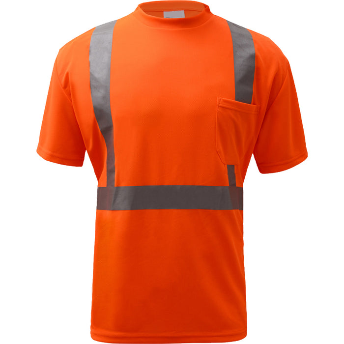 GSS Safety Standard High Visibility Moisture Wicking ANSI Class 2 T-Shirt - 5001/5002