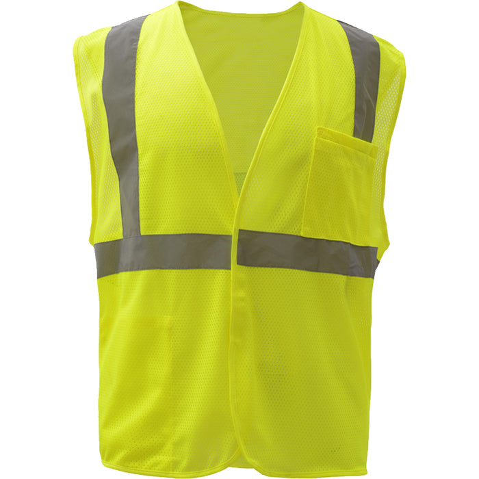 GSS Safety Standard Mesh Hook & Loop ANSI Class 2 Type R Safety Vest - 1003/1004