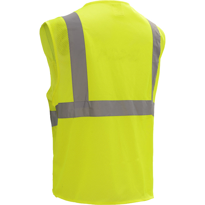 GSS Safety Standard Mesh Hook & Loop ANSI Class 2 Type R Safety Vest - 1003/1004
