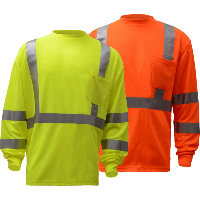 GSS Safety Standard Moisture Wicking ANSI Class 3 T-Shirt - 5505/5506