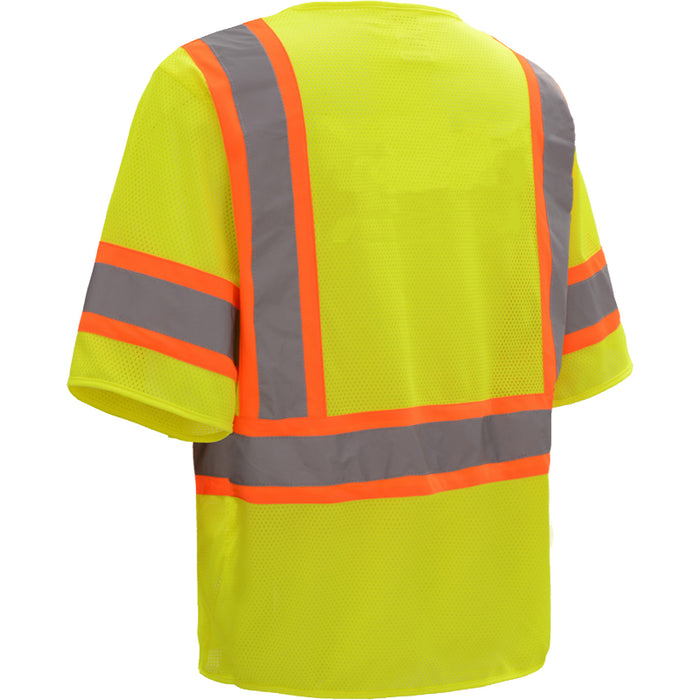 GSS Safety Mesh Hook & Loop ANSI Class 3 Type R Safety Vest -  2007/2008