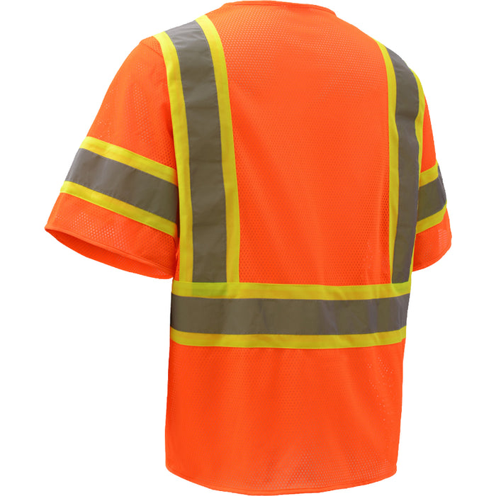 GSS Safety Mesh Hook & Loop ANSI Class 3 Type R Safety Vest -  2007/2008