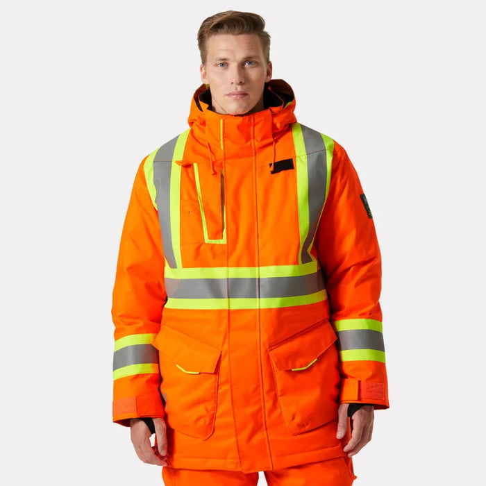 Helly Hansen® Alna Hi Vis Polar Insulated Parka Safety Jacket - 71316