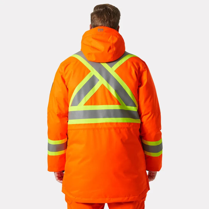 Helly Hansen® Alna Hi Vis Polar Insulated Parka Safety Jacket - 71316