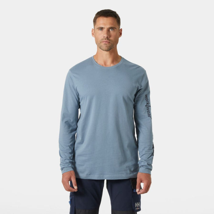 Helly Hansen® Classic Logo 2.0 Organic Cotton Long Sleeve Work T-Shirt - 79308