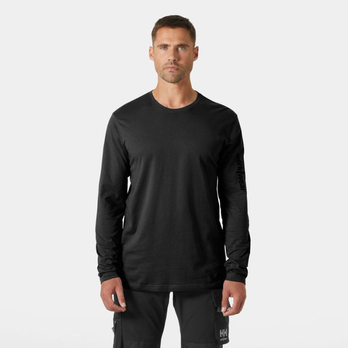 Helly Hansen® Classic Logo 2.0 Organic Cotton Long Sleeve Work T-Shirt - 79308