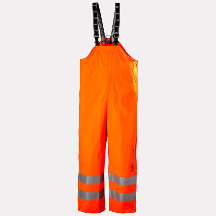 Helly Hansen® Men's Alta Hi Vis Lightweight Waterproof Rain Bib Pants - 70570