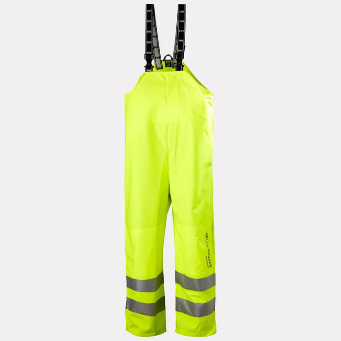 Helly Hansen® Men's Alta Hi Vis Lightweight Waterproof Rain Bib Pants - 70570