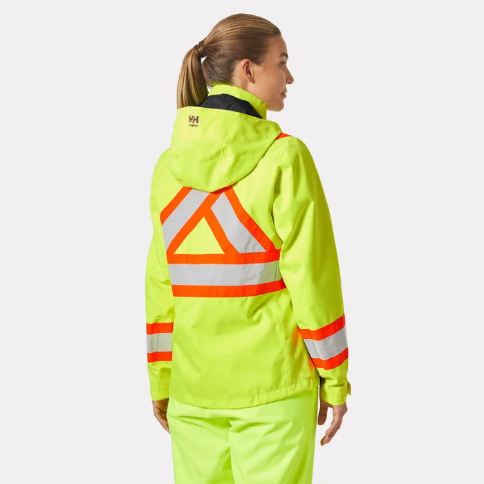 Helly Hansen® Women's Alta Hi Vis waterproof Shell Jacket - 71089