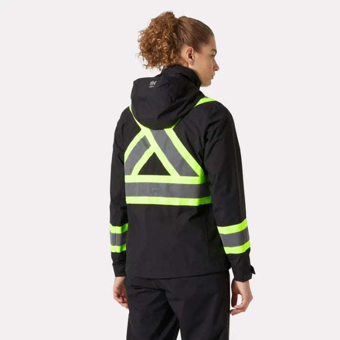 Helly Hansen® Women's Alta Hi Vis waterproof Shell Jacket - 71089