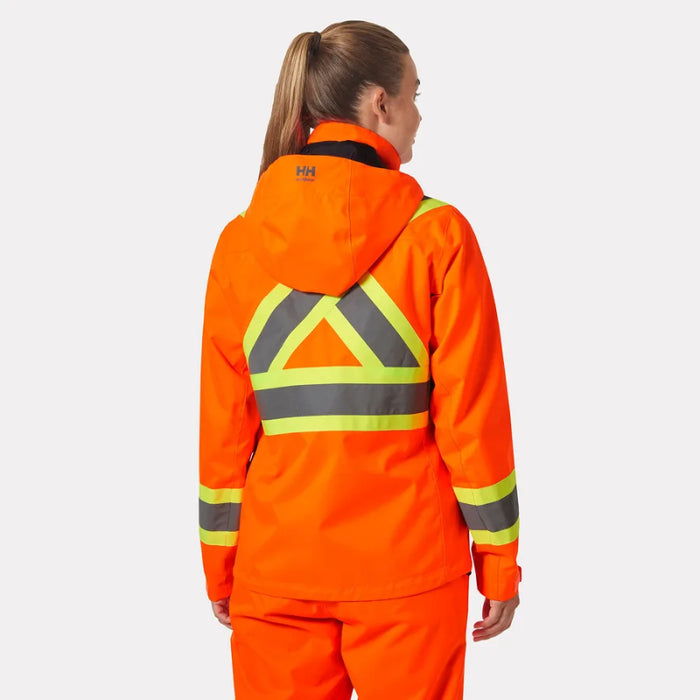 Helly Hansen® Women's Alta Hi Vis waterproof Shell Jacket - 71089