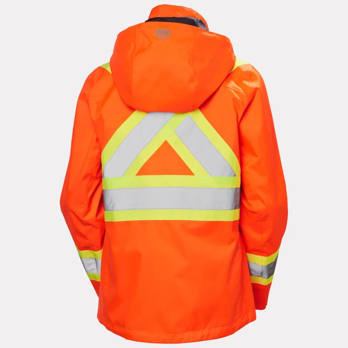 Helly Hansen® Women's Alta Hi Vis waterproof Shell Jacket - 71089