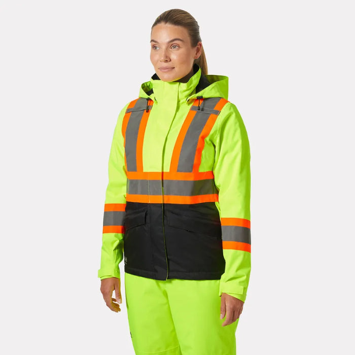 Helly Hansen® Women's Alta High Collar Neck Winter Hi Vis Jacket - 71289