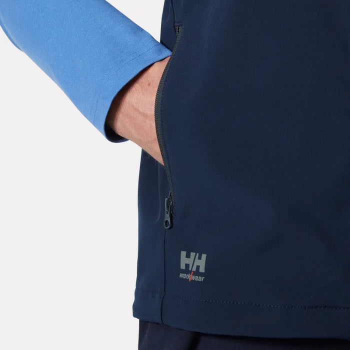 Helly Hansen® Zip-In Softshell Vest - Adjustable Hem - 74086