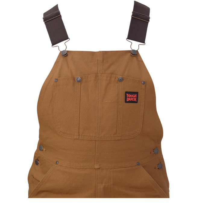 Tough Duck® Unlined Bib Overall Front Fly with Zipper - I198