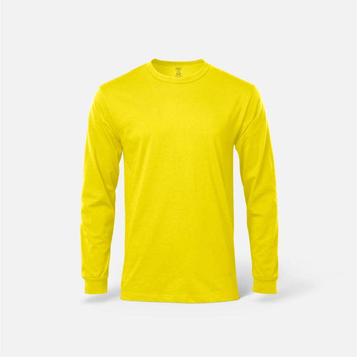 Ironwear® Combed Cotton Taped Neck Long Sleeve Work T-Shirt - 1804