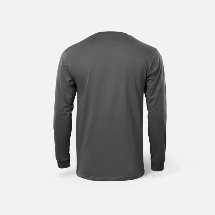 Ironwear® Combed Cotton Taped Neck Long Sleeve Work T-Shirt - 1804