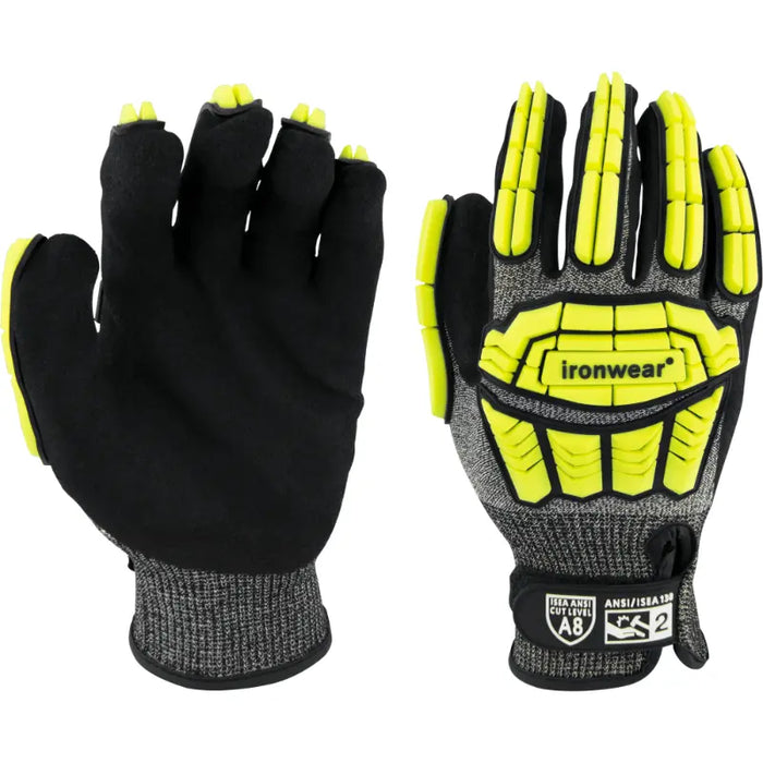 Ironwear® Cut Resistant 15 Gauge Seamless Knit Glove - 12 Pcs Pack - ANSI Cut Level - A8 - 4947