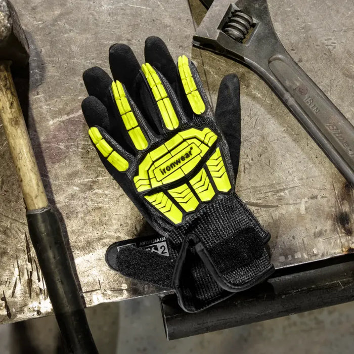 Ironwear® Cut Resistant 15 Gauge Seamless Knit Glove - 12 Pcs Pack - ANSI Cut Level - A8 - 4947