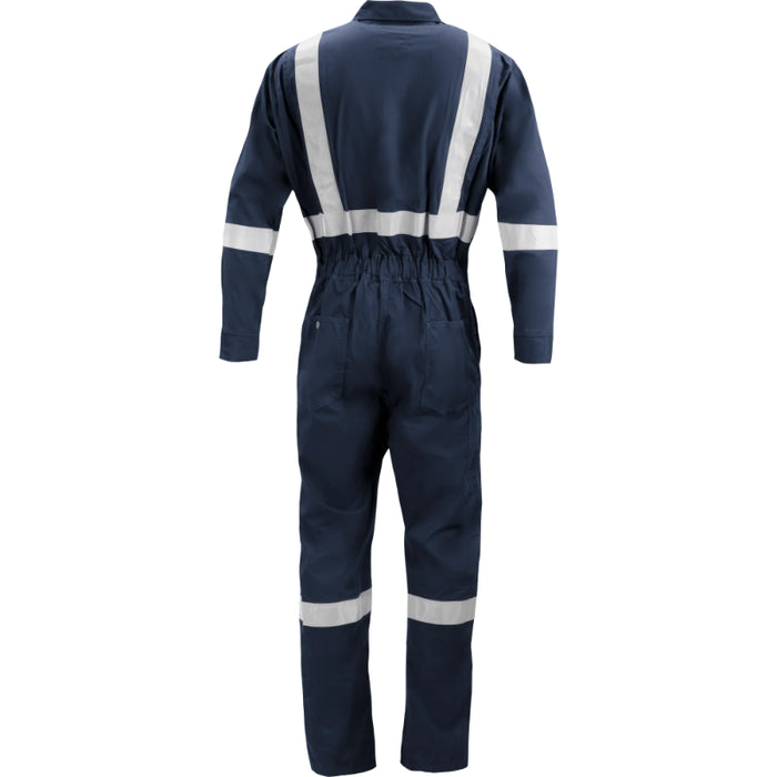 Ironwear® Flame Resistant Cotton Coverall - 100% Cotton - Navy - 6510FR-T