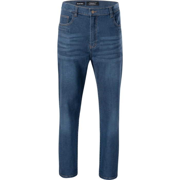Ironwear® Flame Resistant Straight Leg Denim Jeans - CAT - 2 - Blue - 6721FR