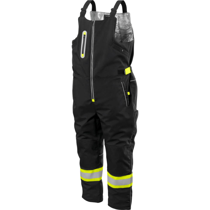 Ironwear® Heavy Duty Workwear Bib Overalls - Insulated - Black - 6955