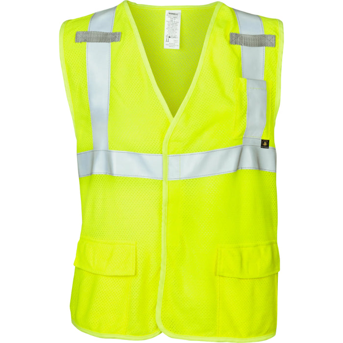 Ironwear® Hi Vis Flame Resistant ANSI Class 2 Type R - Lime - 1266FR-RD