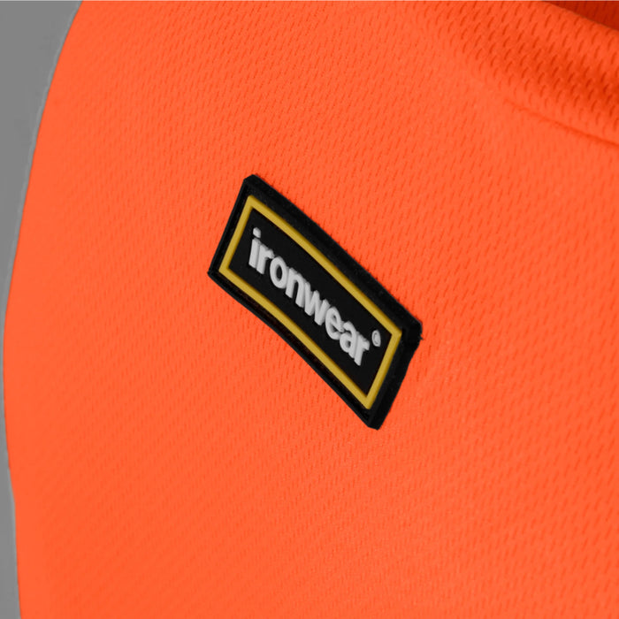 Ironwear® High Visibility Birdseye Short Sleeve Safety Shirt - 1200-TP
