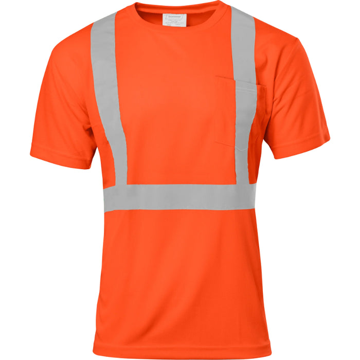 Ironwear® High Visibility Birdseye Short Sleeve Safety Shirt - 1200-TP