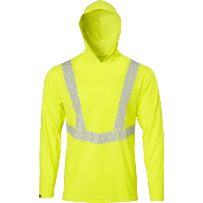 Ironwear® High Visibility Hooded Shirt - ANSI Class 2 Type R - 7152