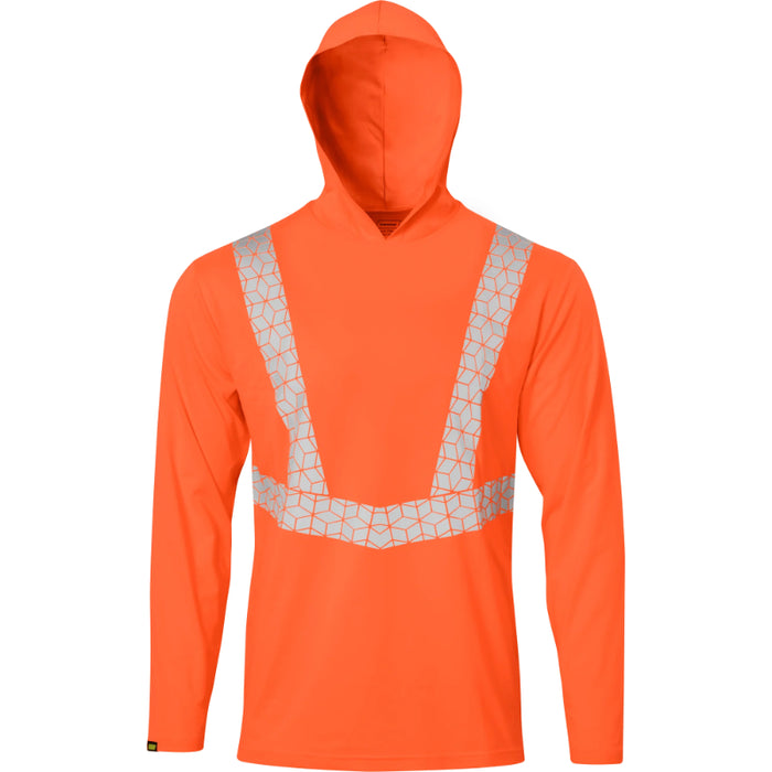 Ironwear® High Visibility Hooded Shirt - ANSI Class 2 Type R - 7152