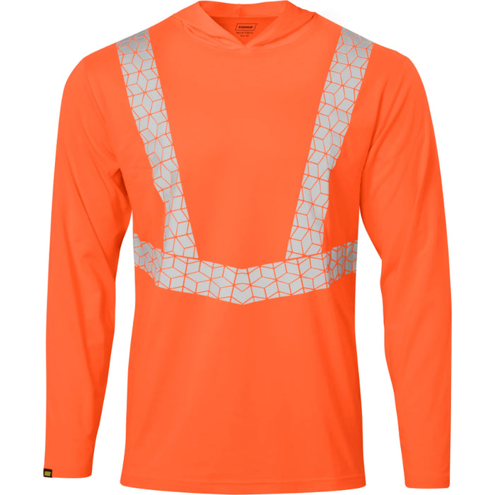 Ironwear® High Visibility Hooded Shirt - ANSI Class 2 Type R - 7152