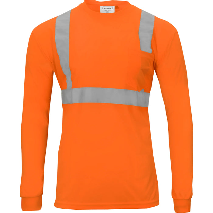 Ironwear® High Visibility Long Sleeve Safety Shirt - ANSI Class 2 - 1835