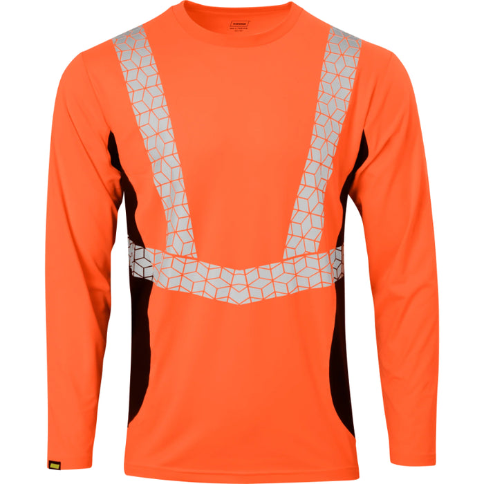 Ironwear® High Visibility Long Sleeve Safety Shirt - ANSI Class 2 - 7143