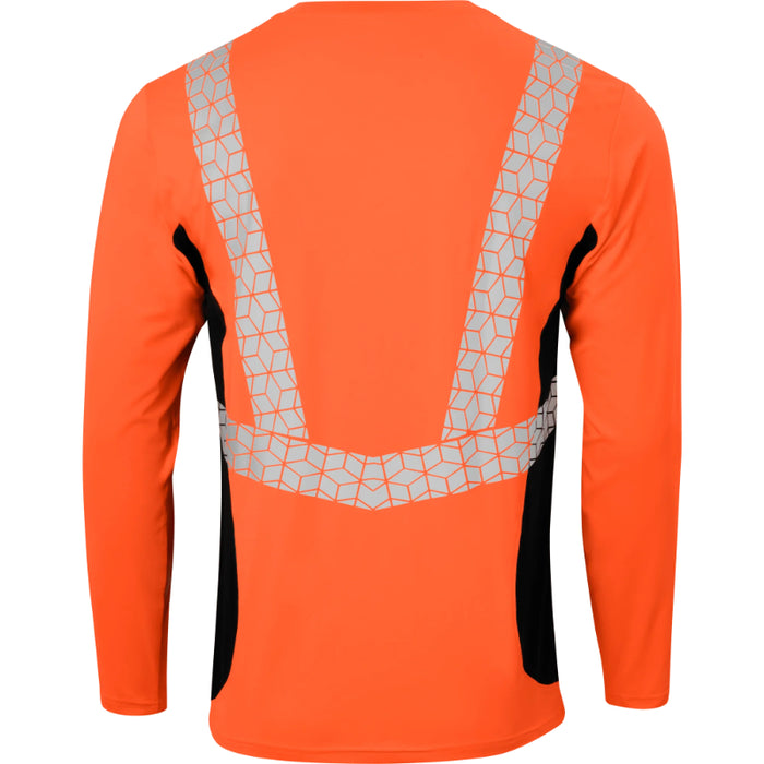 Ironwear® High Visibility Long Sleeve Safety Shirt - ANSI Class 2 - 7143