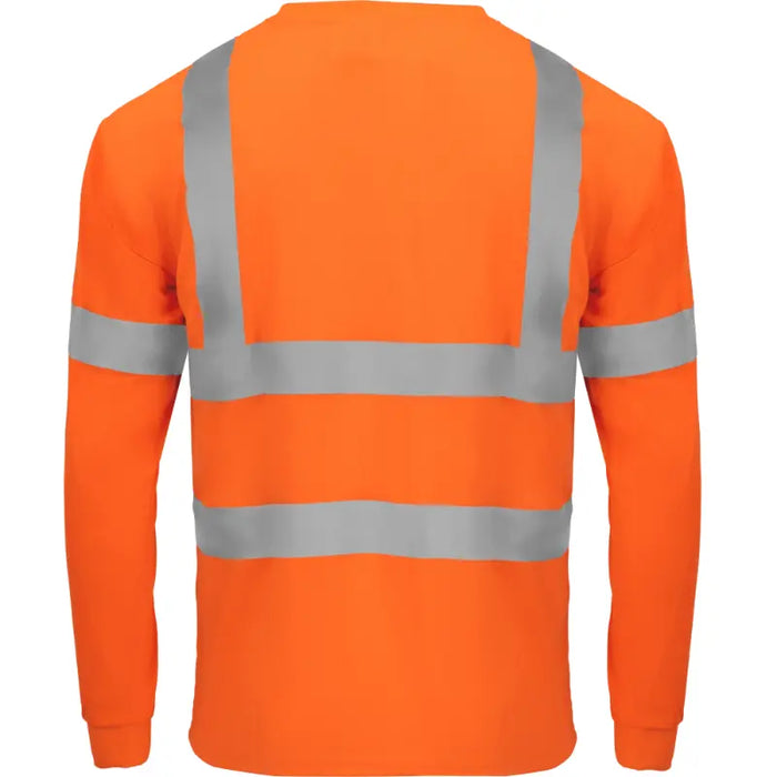 Ironwear® High Visibility Long Sleeve Safety Shirt - ANSI Class 3 - 1204-TP