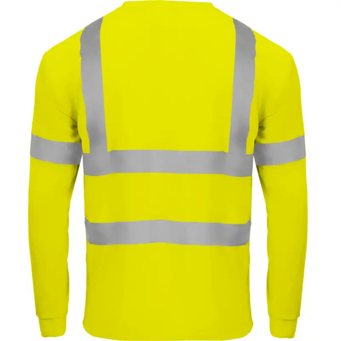Ironwear® High Visibility Long Sleeve Safety Shirt - ANSI Class 3 - 1204-TP
